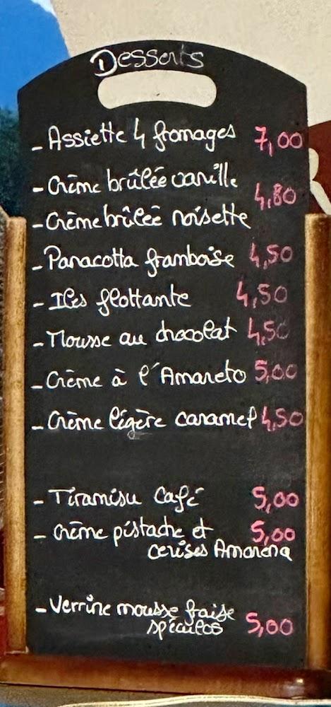 Restaurant de la Halte - Menu Image 2